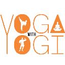 Yoga with yogi logo